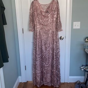 Petal Pink Tahari Gown